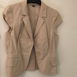 Cami & short khaki jacket